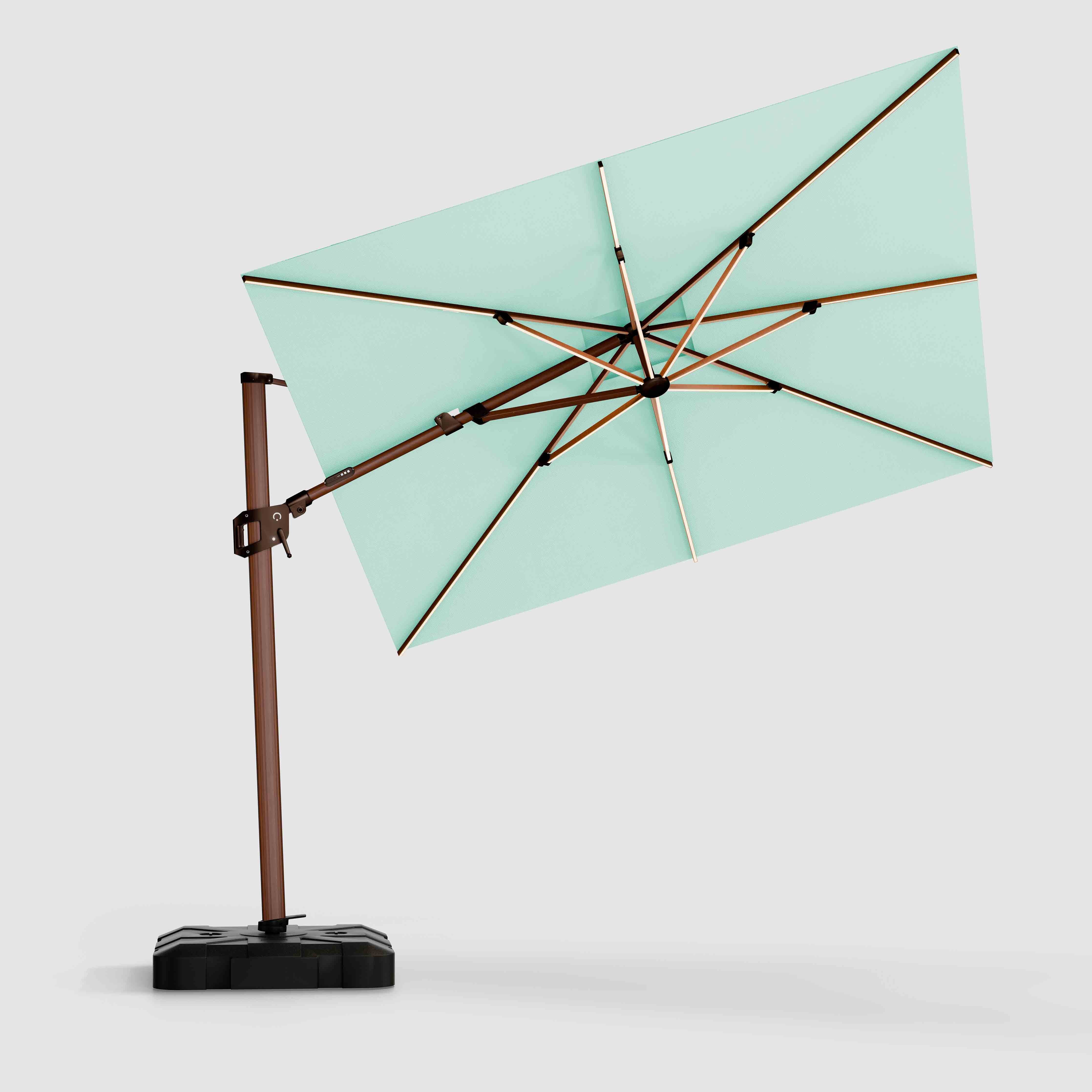 The Supreme Wooden™ - Sunbrella Canvas Glacier