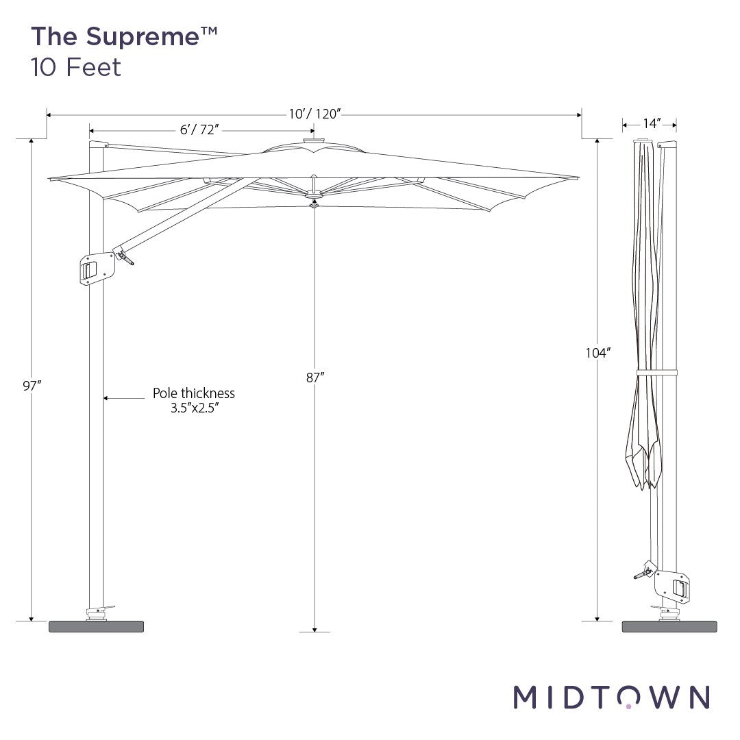 Le Supreme™ - Soie Sunbrella Chartres